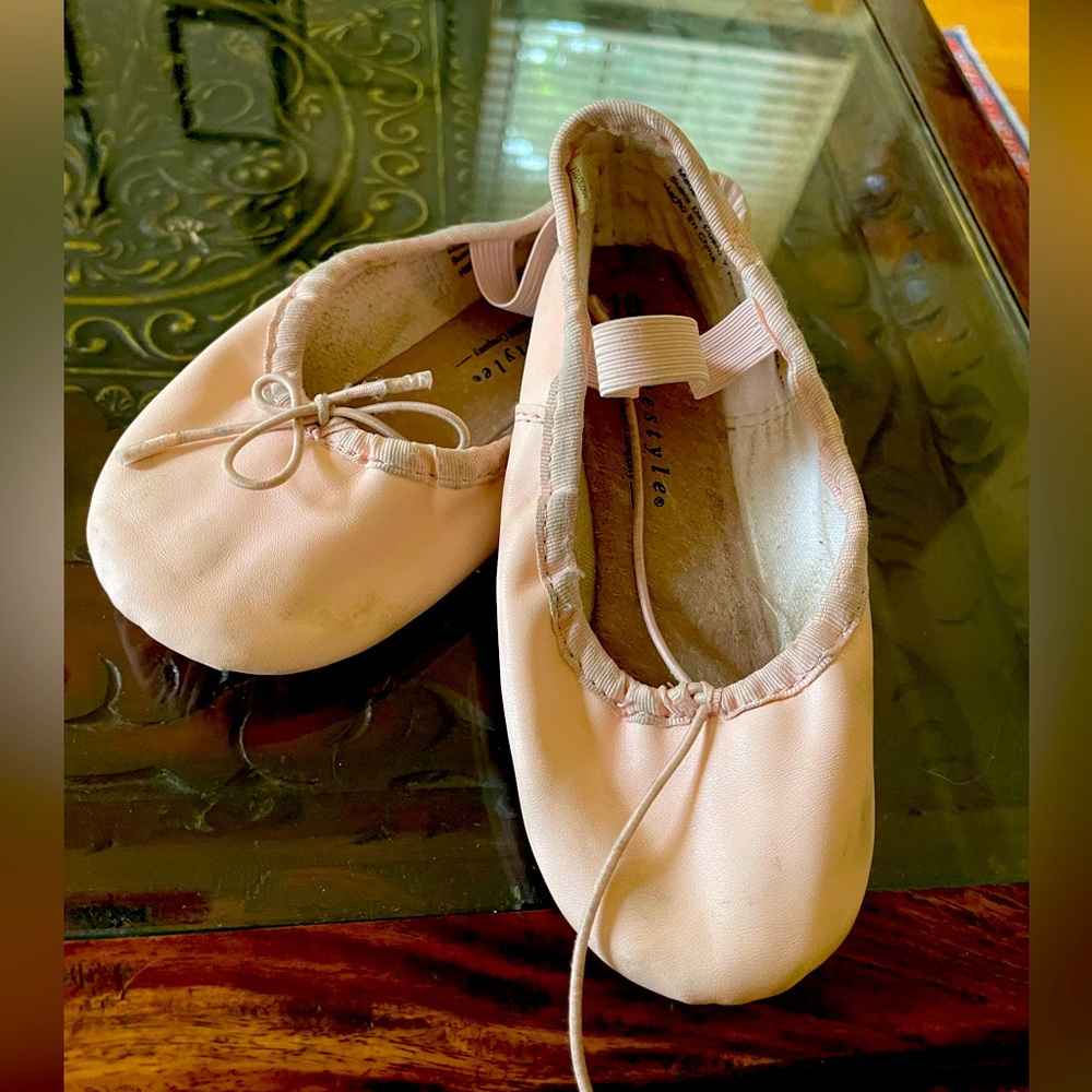 Gently loved ballet shoes!
